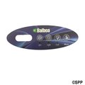 Balboa Mini Oval Up & Down 4-Button Spa Side Overlay for 53676 11852